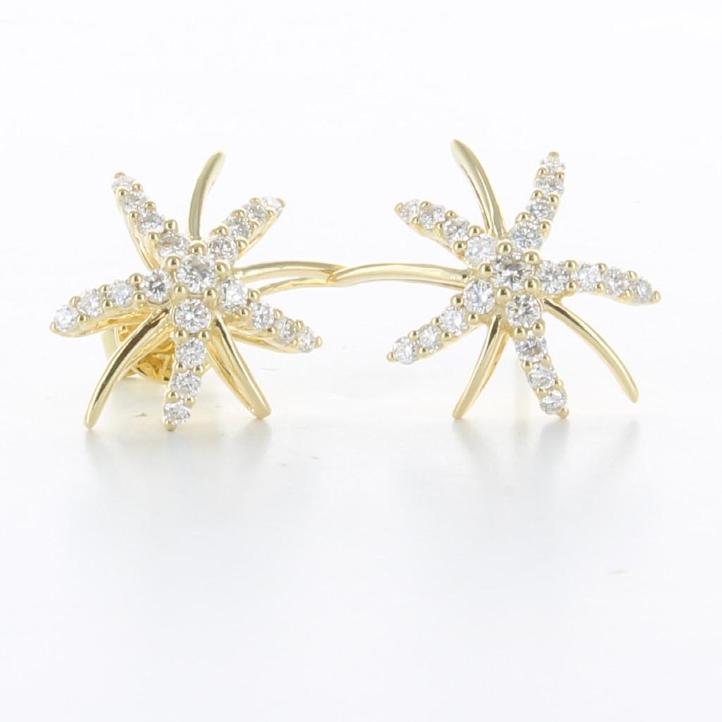 GENEVE EARRINGS STUD 3.3 18K YELLOW GOLD