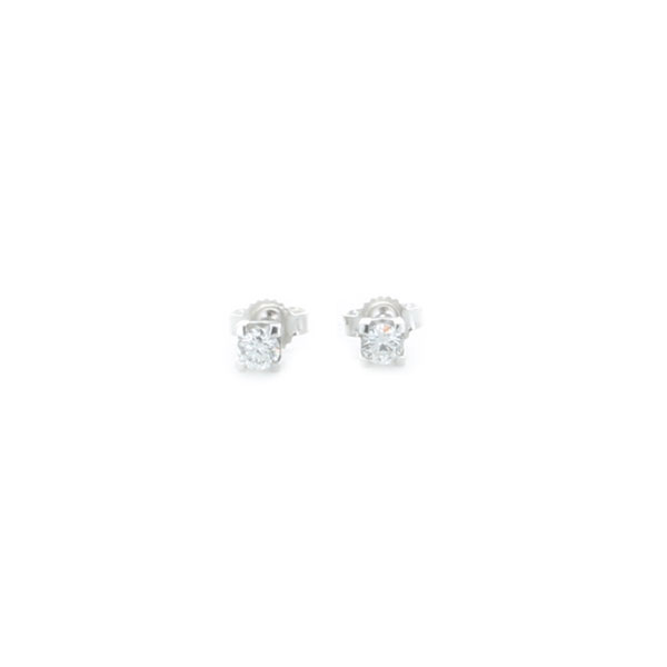 GENEVE CLASSIC EARRINGS 0.9 18K WHITE GOLD