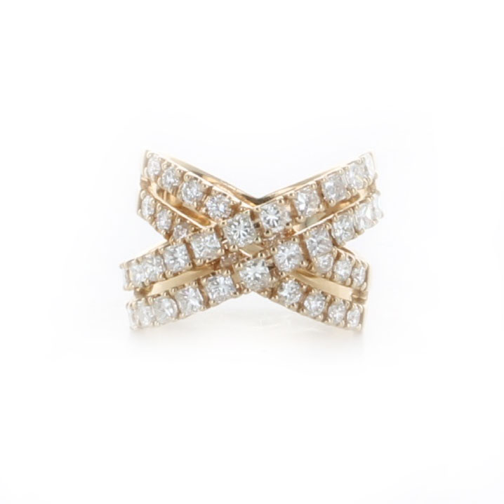 GENEVE RING GLAM 12.4 18K ROSE GOLD 14
