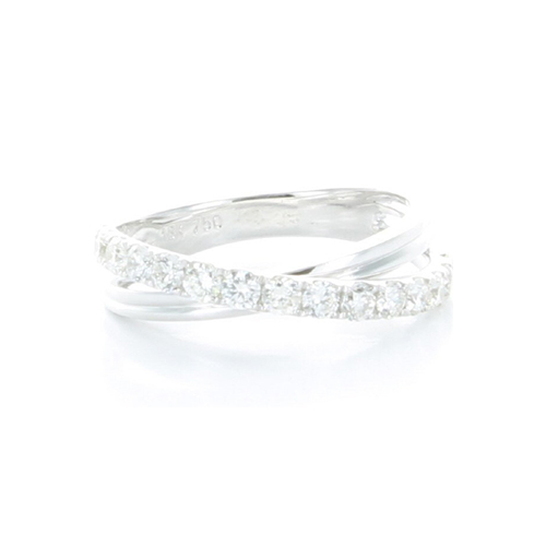 GENEVE RING ENGAGEMENT 4.1 18K WHITE GOLD 13