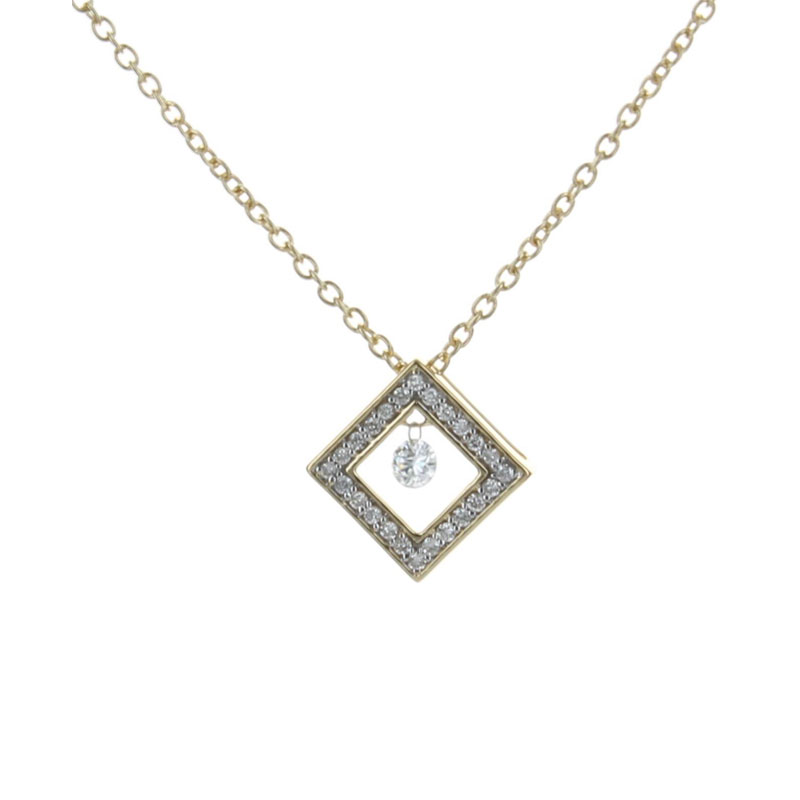 GENEVE NECKLACE CHAIN & PENDANT 3.89 18K YELLOW GOLD