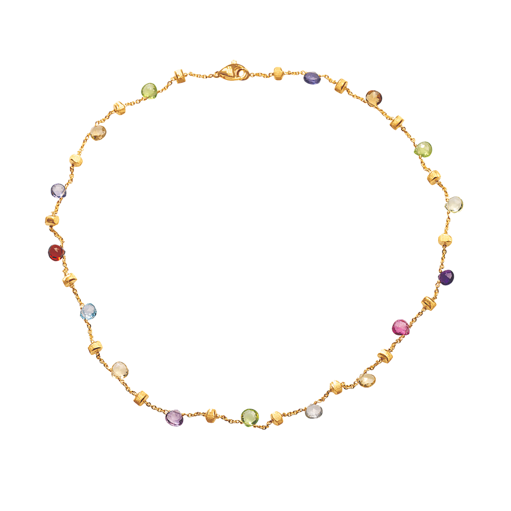 MARCO BICEGO PARADISE NECKLACE 7.45 18K YELLOW GOLD 41CM