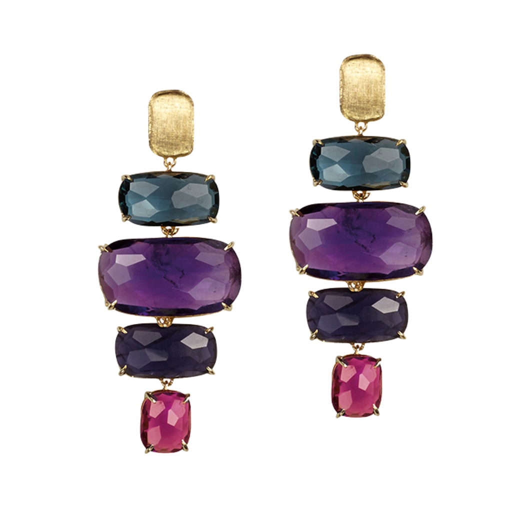 MARCO BICEGO MURANO EARRINGS 7.96 18K YELLOW GOLD