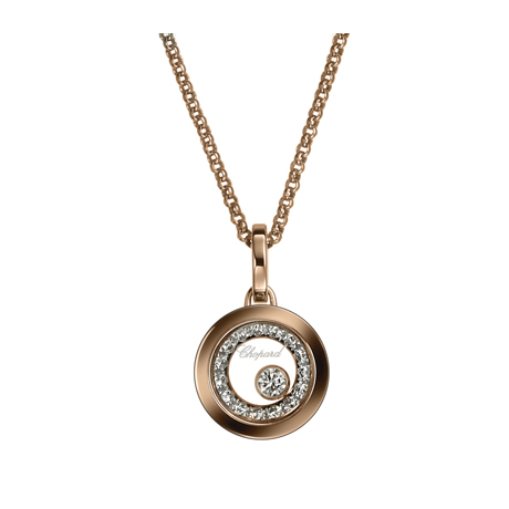 CHOPARD VERY CHOPARD NECKLACE 1.3 18K ROSE GOLD