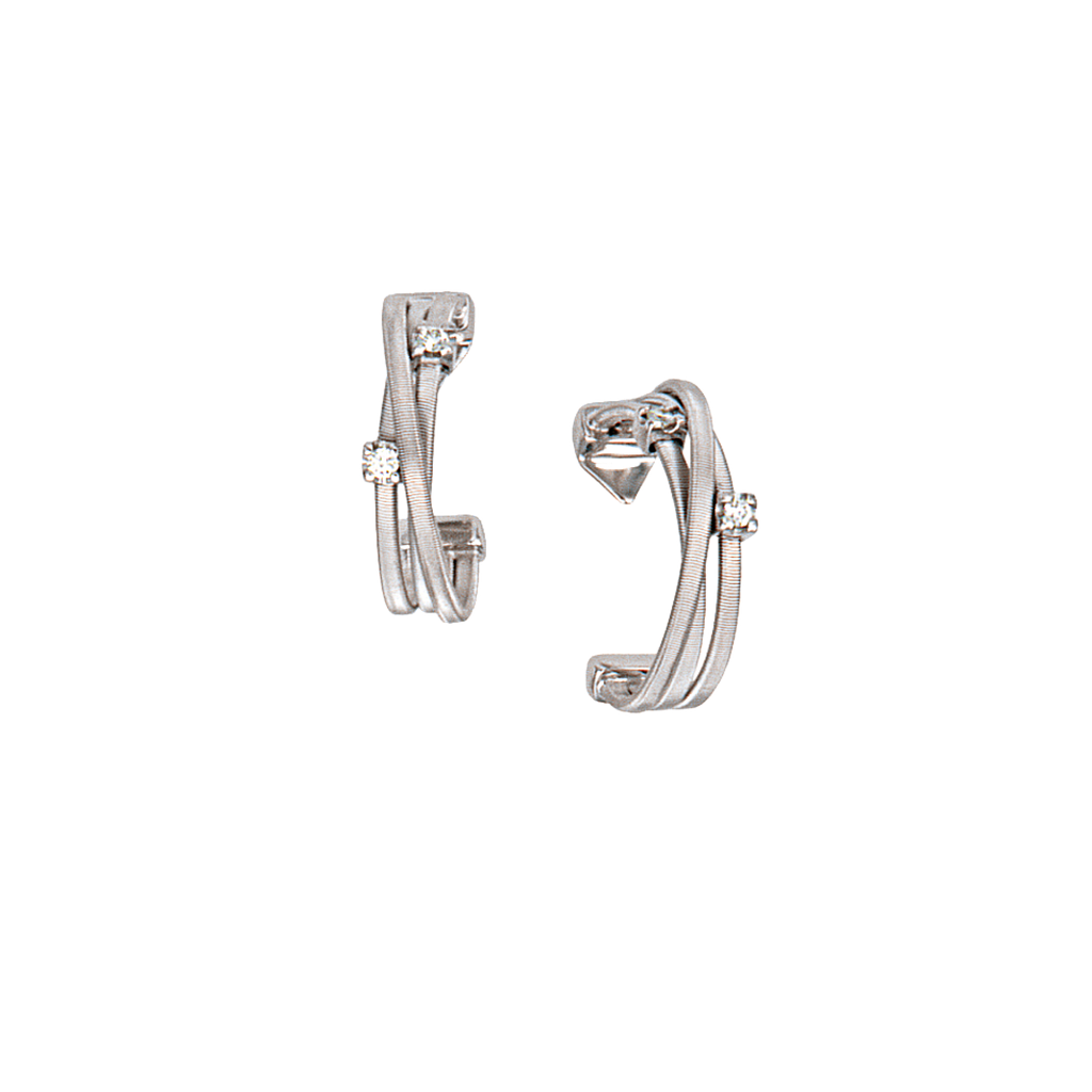 MARCO BICEGO GOA EARRINGS 5.7 18K WHITE GOLD
