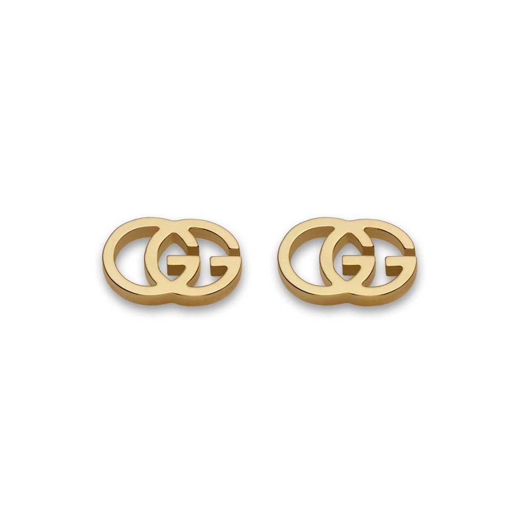 GUCCI GG RUNNING EARRINGS 2.0 18K YELLOW GOLD