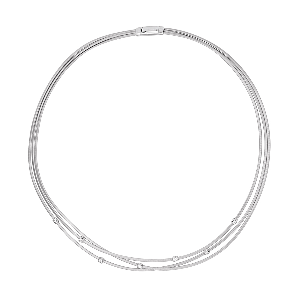 MARCO BICEGO GOA NECKLACE 22.35 18K WHITE GOLD