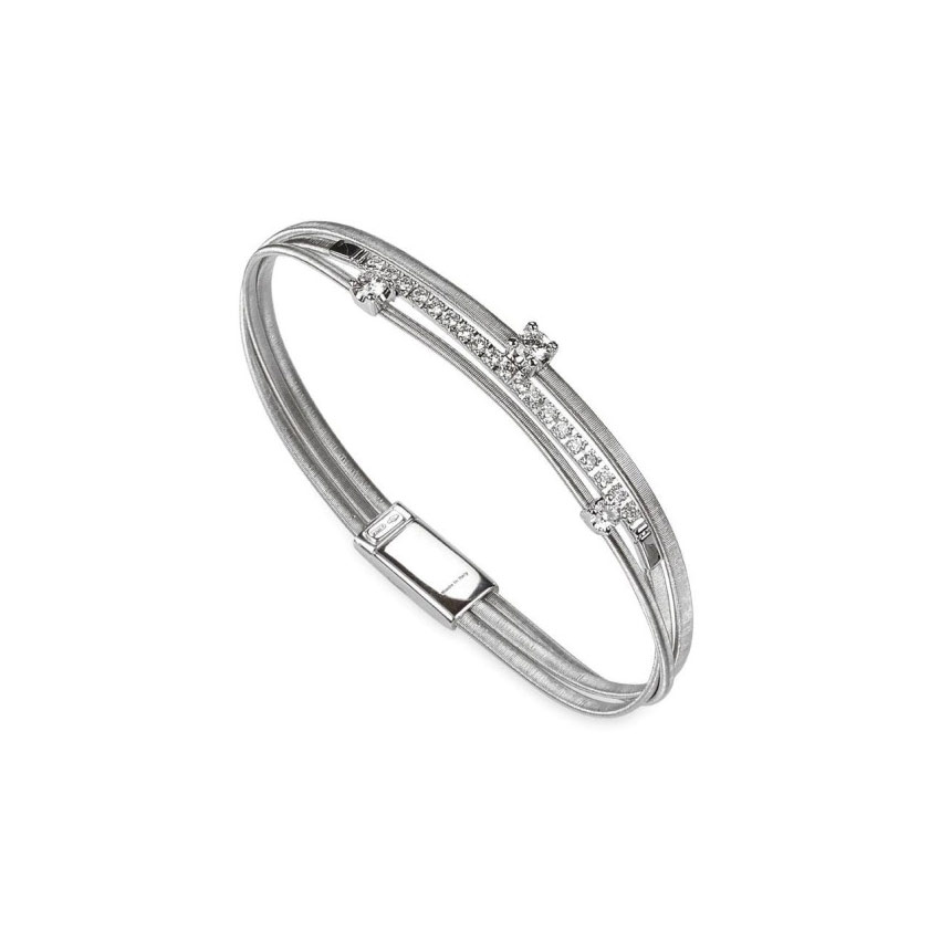 MARCO BICEGO GOA BRACELET 15.93 18K WHITE GOLD 18CM