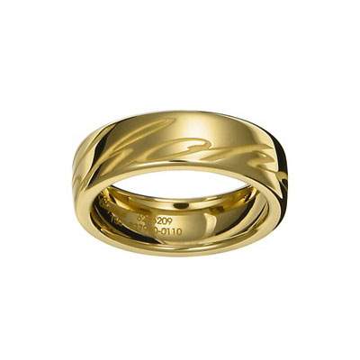 CHOPARD CHOPARDISSIMO RING 8.4 18K YELLOW GOLD 55
