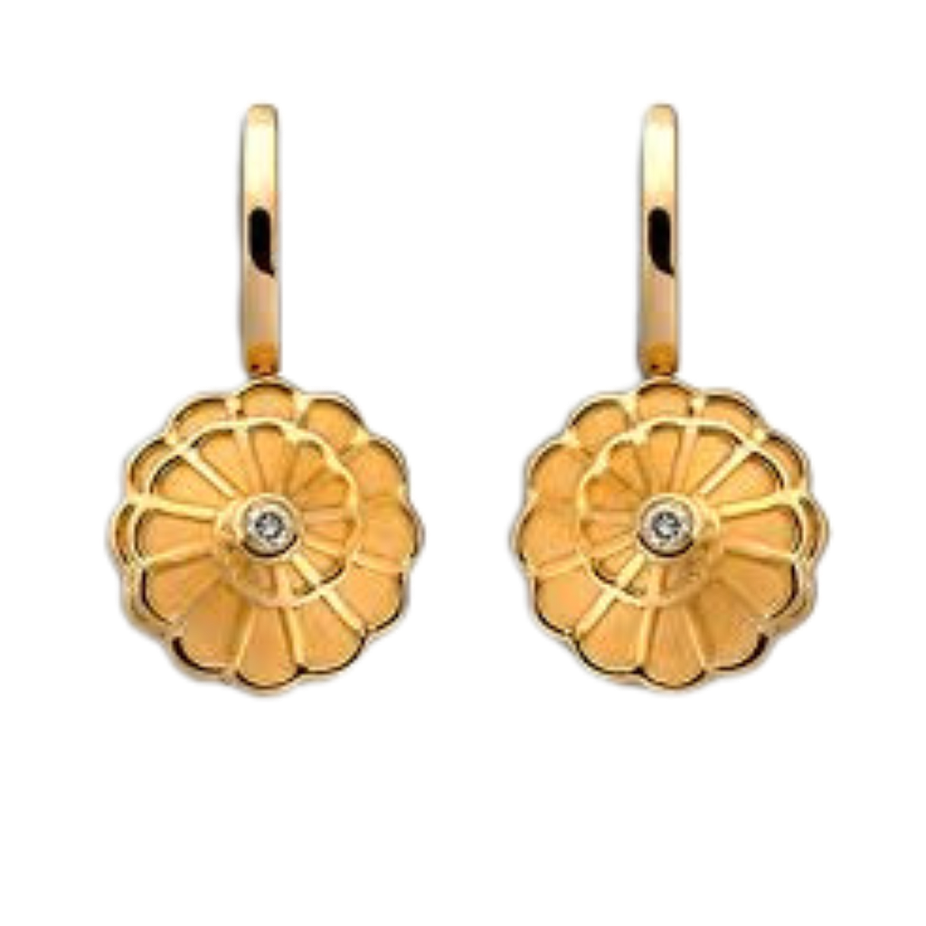 CARRERA Y CARRERA MEDITERRANEO EARRINGS 11.26 18K YELLOW GOLD