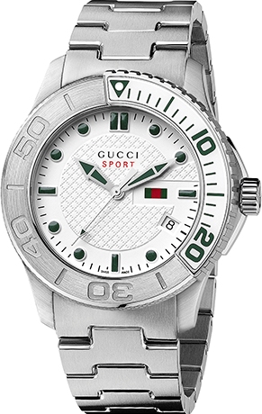 G TIMELESS DEPORTIVO QUARTZ 44MM STEEL WHITE STEEL