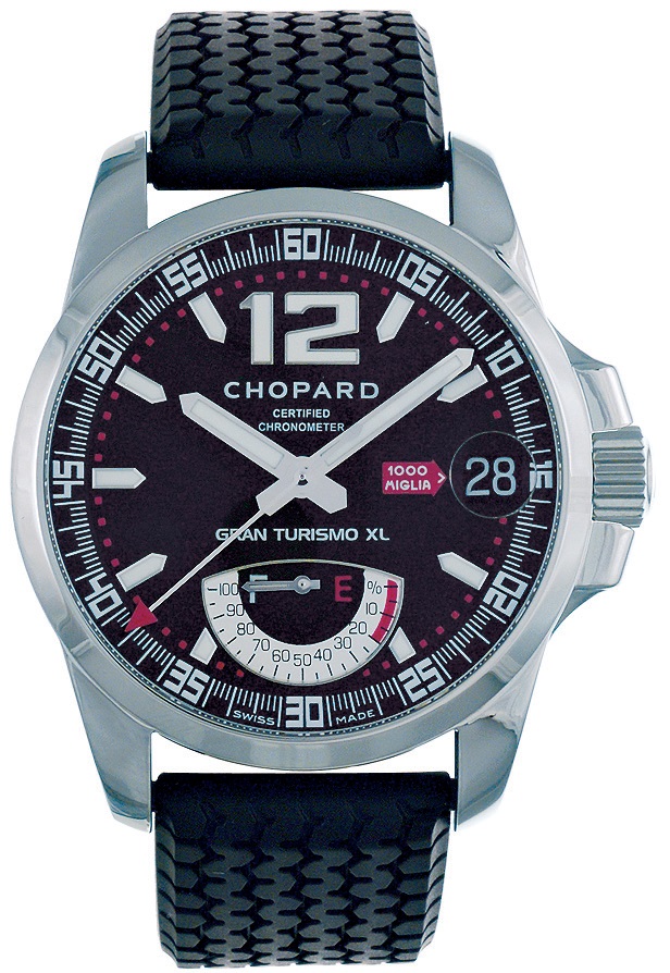 MILLE MIGLIA MILLE MIGLIA GT XL POWER CONTROL AUTOMATIC 44MM STEEL BLACK RUBBER