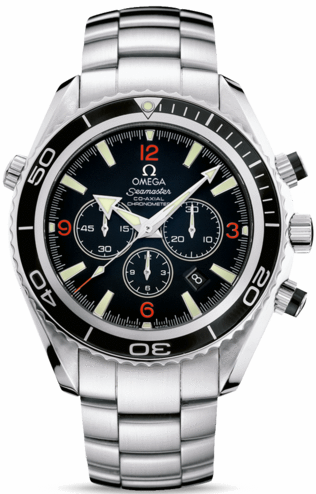 SEAMASTER PLANET OCEAN 600M CO AXIAL CHRONO AUTOMATIC 45,5MM STEEL BLACK STEEL