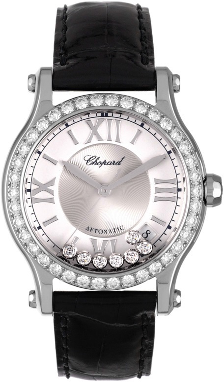 HAPPY SPORT 36 AUTOMATIC 36MM STEEL SILVER ALLIGATOR