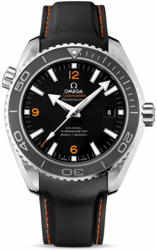 SEAMASTER PLANET OCEAN 600M CO AXIAL  AUTOMATIC 45,5MM STEEL BLACK RUBBER
