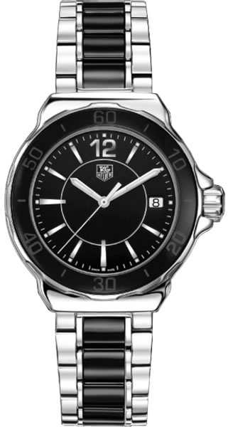 FORMULA 1 CERAMIC QUARTZ 37MM STEEL BLACK STEEL & CERAMIC