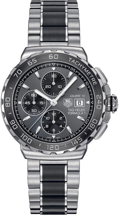 FORMULA 1 CHRONOGRAPH AUTOMATIC 44MM STEEL GREY STEEL & CERAMIC