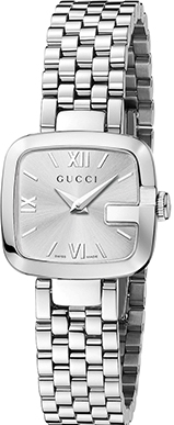 G GUCCI SMALL QUARTZ 24MM STEEL SILVER STEEL