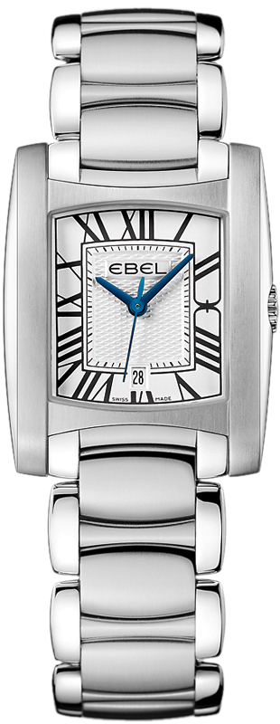 BRASILIA LADY QUARTZ 28MM STEEL WHITE STEEL