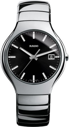 TRUE SILVER QUARTZ 40MM CERAMIC BLACK CERAMIC & TITANIUM