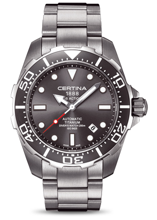 DS ACTION DIVER AUTOMATIC 43,2MM TITANIUM GREY TITANIUM