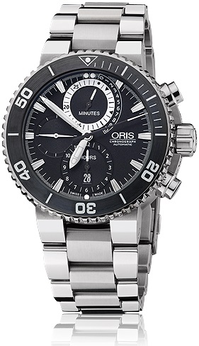 DIVERS CARLOS COSTE CHRONOGRAPH AUTOMATIC 46MM TITANIUM BLACK TITANIUM