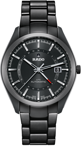 HYPERCHROME BLACK AUTOMATIC 42MM STEEL & CERAMIC BLACK CERAMIC & TITANIUM
