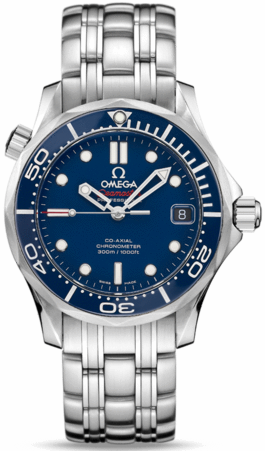 SEAMASTER DIVER 300M CO AXIAL AUTOMATIC 36,25MM STEEL BLUE STEEL