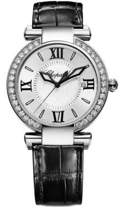 IMPERIALE IMPERIALE 36MM QUARTZ 36MM STEEL SILVER ALLIGATOR