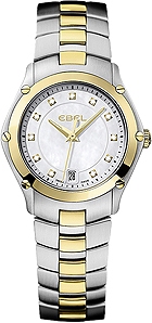 SPORT LADY QUARTZ 27MM STEEL & GOLD MOTHER OF PEARL STEEL & GOLD