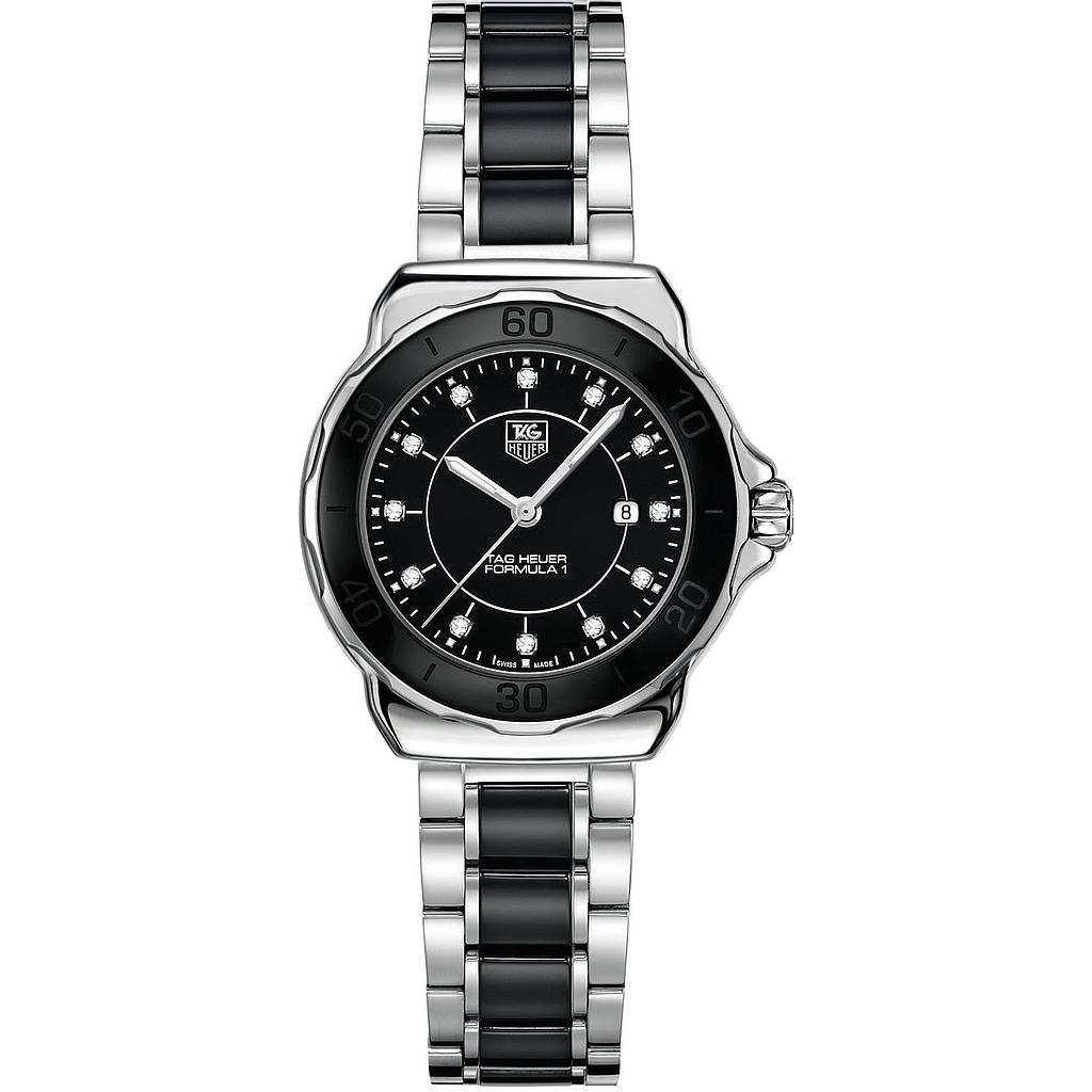 FORMULA 1 CERAMIC QUARTZ 32MM STEEL BLACK STEEL & CERAMIC