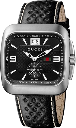 COUPÉ QUARTZ L QUARTZ 40MM STEEL BLACK LEATHER