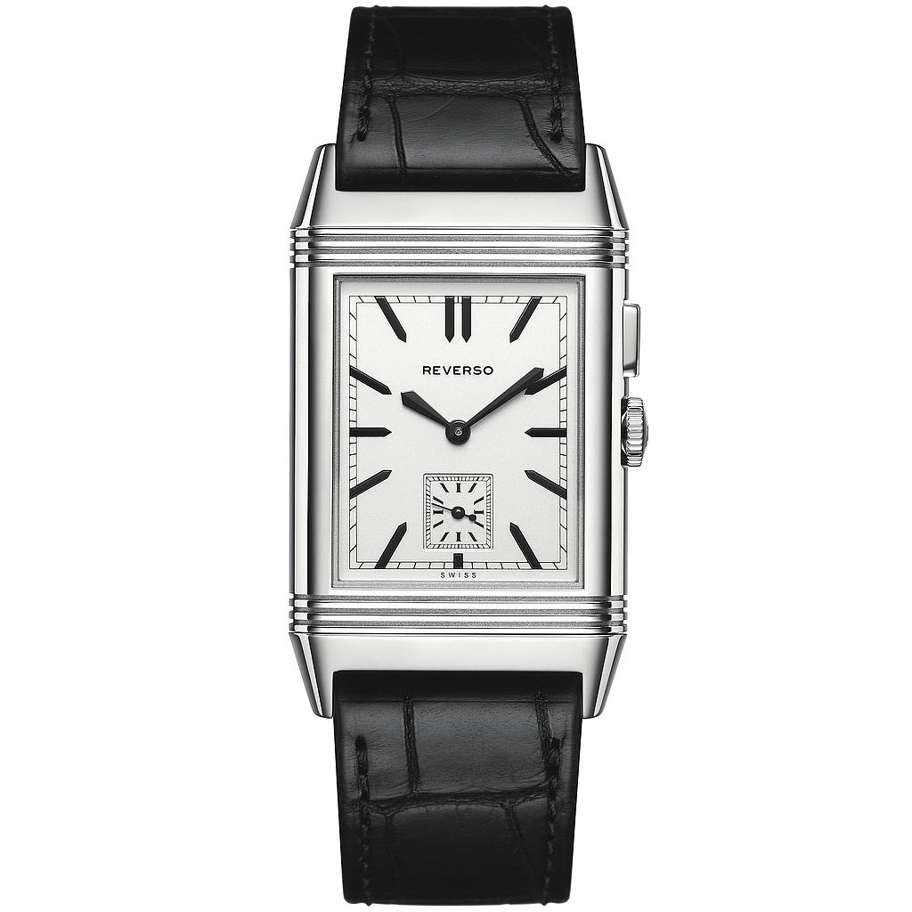 REVERSO GRANDE REVERSO ULTRA THIN DUOFACE MANUAL WOUND 46,8MM STEEL MULTI-COLORED ALLIGATOR