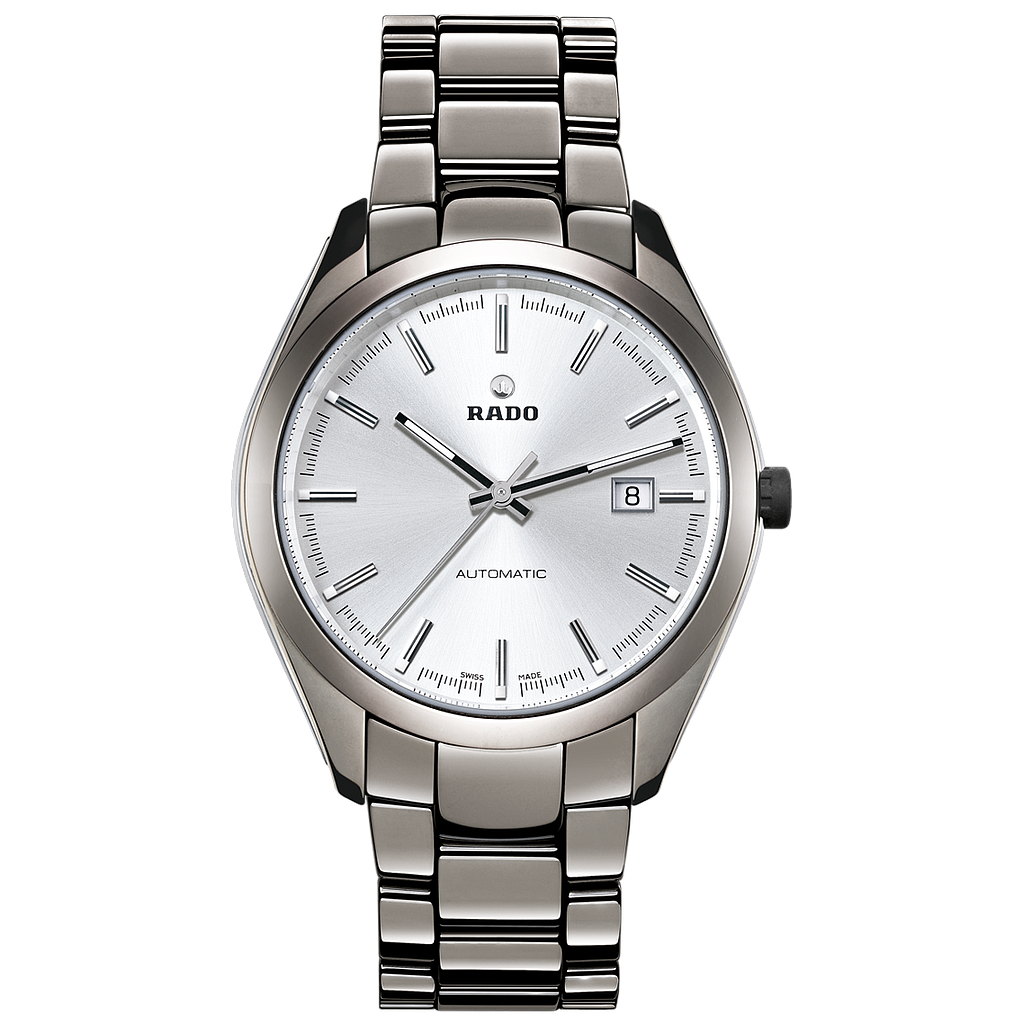 HYPERCHROME SILVER AUTOMATIC 42MM STEEL & CERAMIC SILVER CERAMIC