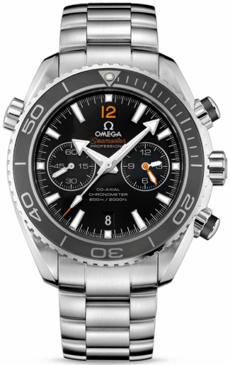 SEAMASTER PLANET OCEAN 600M CO AXIAL CHRONO AUTOMATIC 45,5MM STEEL BLACK STEEL