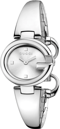GUCCISSIMA SMALL QUARTZ 27MM STEEL SILVER STEEL