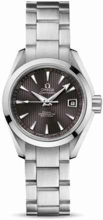 SEAMASTER AQUA TERRA 150M CO AXIAL AUTOMATIC 30MM STEEL BLACK STEEL
