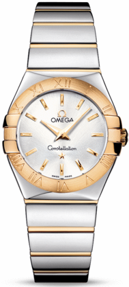 CONSTELLATION QUARTZ 27MM QUARTZ 27MM STEEL SILVER STEEL & GOLD