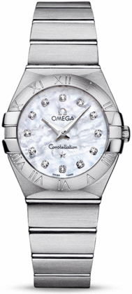 CONSTELLATION QUARTZ 27MM QUARTZ 27MM STEEL MOTHER OF PEARL STEEL