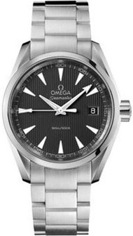 SEAMASTER AQUA TERRA 150M QUARTZ 38,5MM STEEL BLACK STEEL