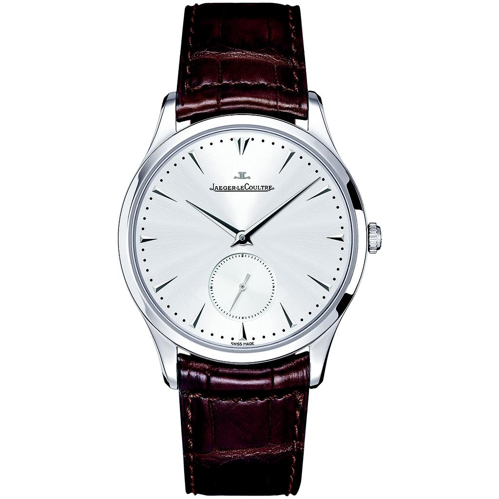 MASTER GRANDE ULTRA THIN SMALL SECOND AUTOMATIC 40MM STEEL SILVER ALLIGATOR
