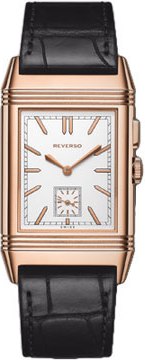 REVERSO GRANDE REVERSO ULTRA THIN DUOFACE MANUAL WOUND 46,8MM ROSE GOLD WHITE / BLACK ALLIGATOR