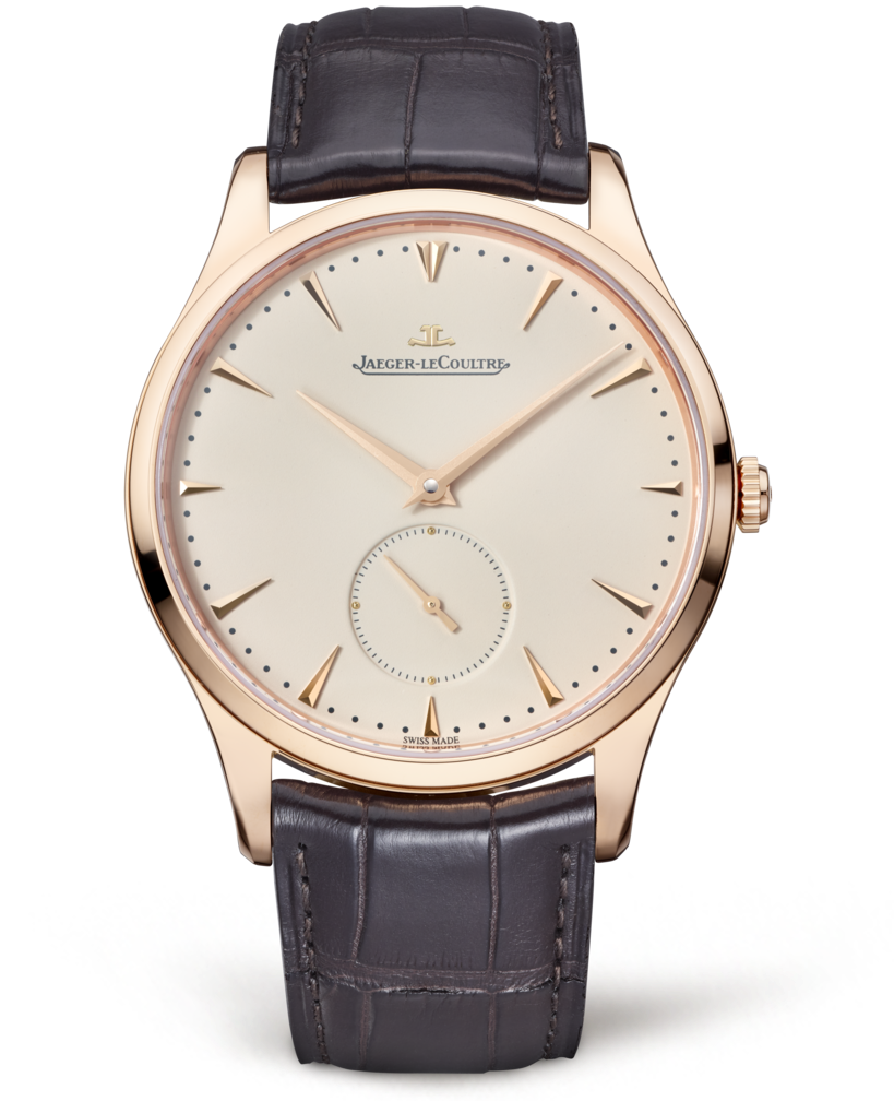 MASTER GRANDE ULTRA THIN SMALL SECOND AUTOMATIC 40MM ROSE GOLD CHAMPAGNE ALLIGATOR