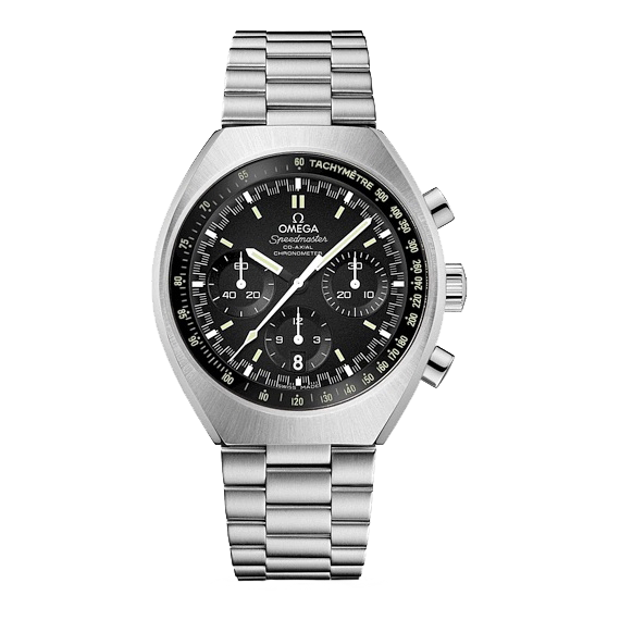 SPEEDMASTER MARK II AUTOMATIC 43MM STEEL BLACK STEEL