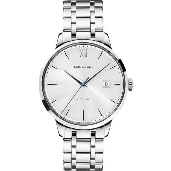 HERITAGE SPIRIT DATE AUTOMATIC 41MM STEEL SILVER STEEL