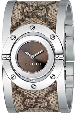 TWIRL GRANDE QUARTZ 23,5MM STEEL BROWN STEEL