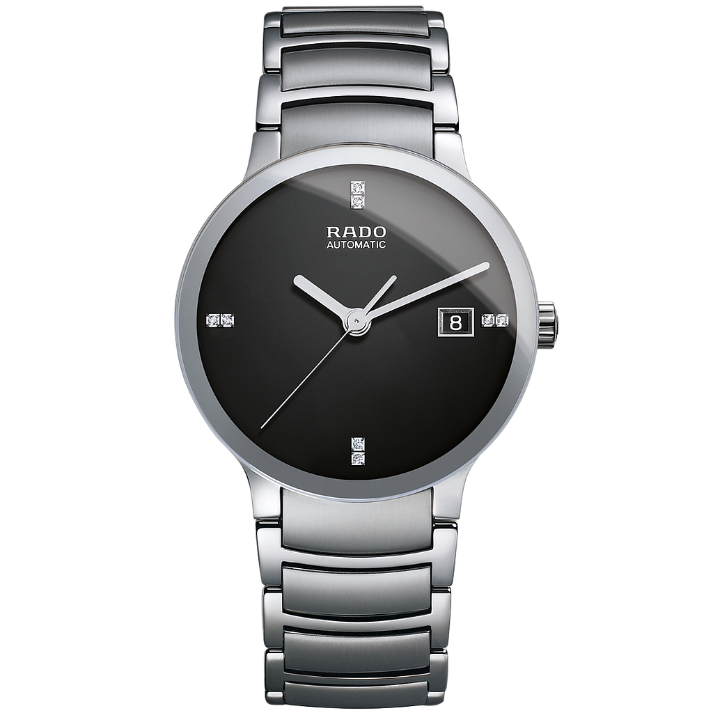 CENTRIX SILVER AUTOMATIC 38MM STEEL BLACK STEEL