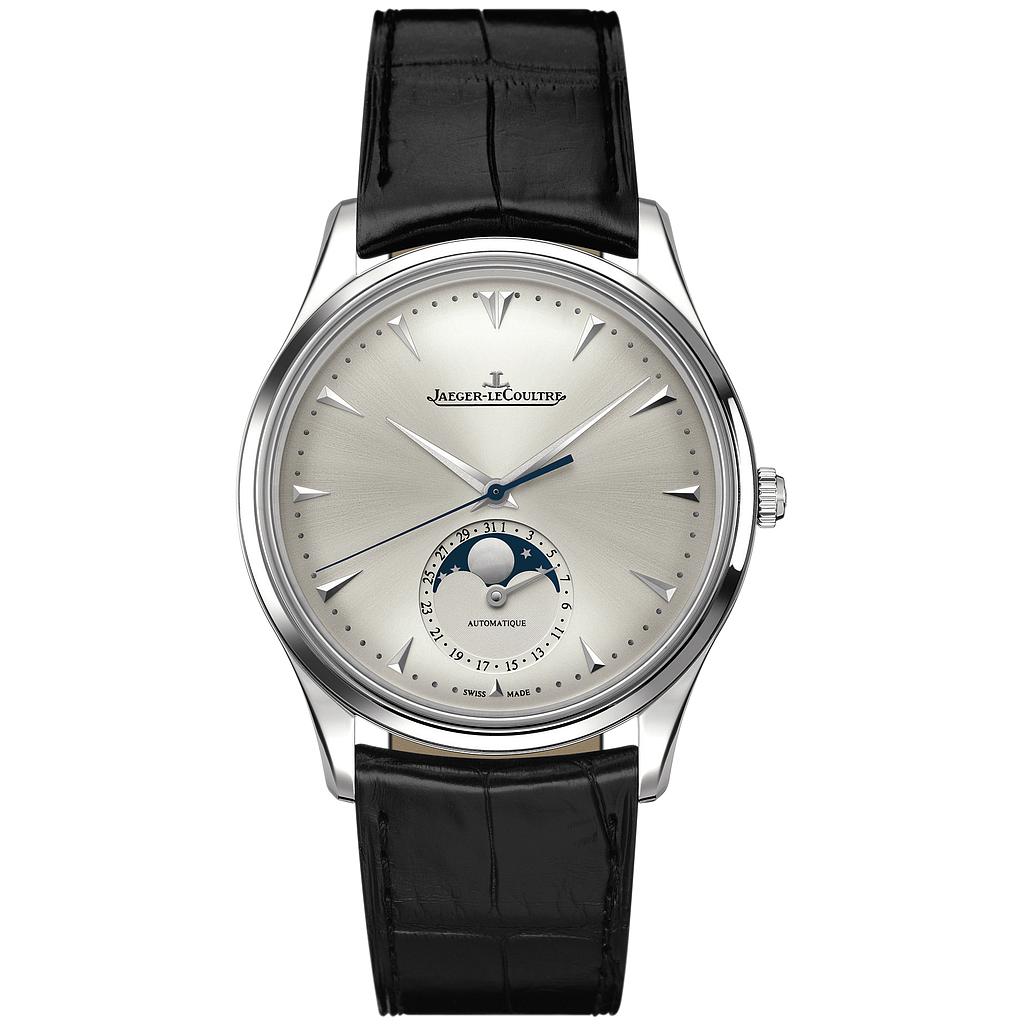 MASTER ULTRA THIN MOON AUTOMATIC 39MM STEEL SILVER ALLIGATOR