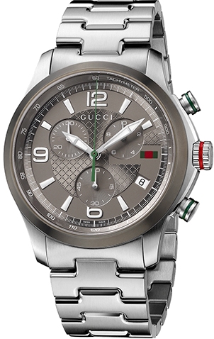G TIMELESS CHRONOGRAPH QUARTZ 44MM STEEL GREY STEEL