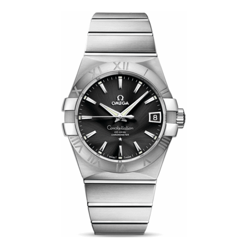 CONSTELLATION AUTOMATIC 38MM STEEL BLACK STEEL